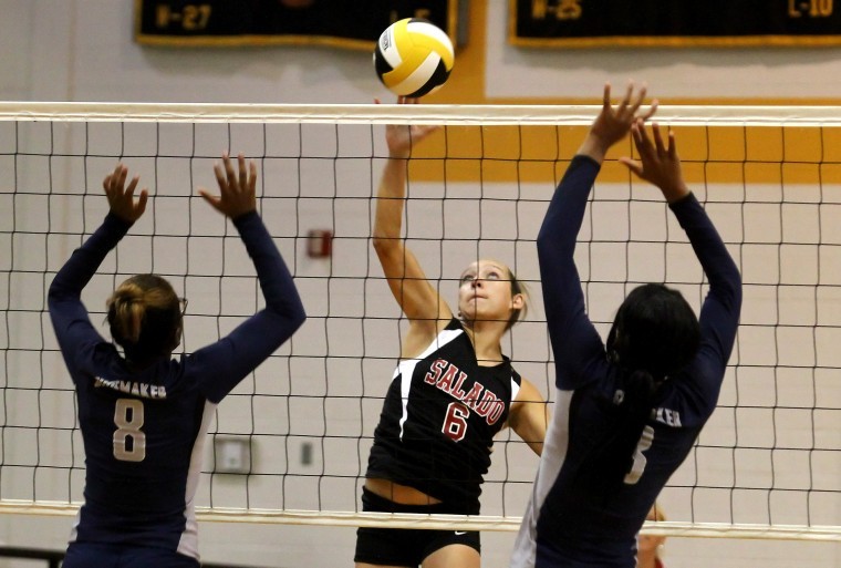 Volleyball: Shoemaker vs. Salado 8.25.12